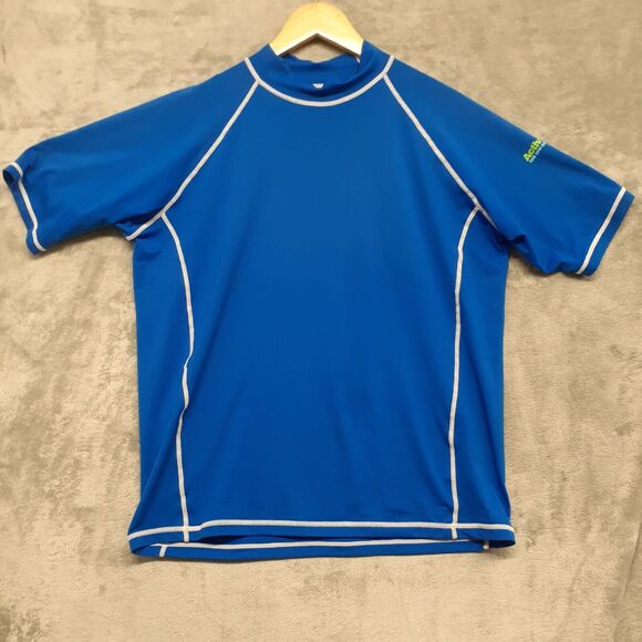 ActivSkinz Sun UV Protection Zone 100 SPF/50+UPF Unisex Blue Shirt Sz XL - Picture 1 of 7